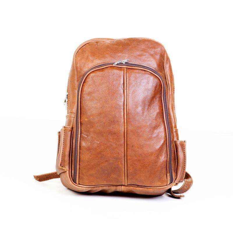 buy leather backpack south africa Large KNAP SAK (PTY)Ltd this backpack is modern and stylish de Martino buffalo leather backpack