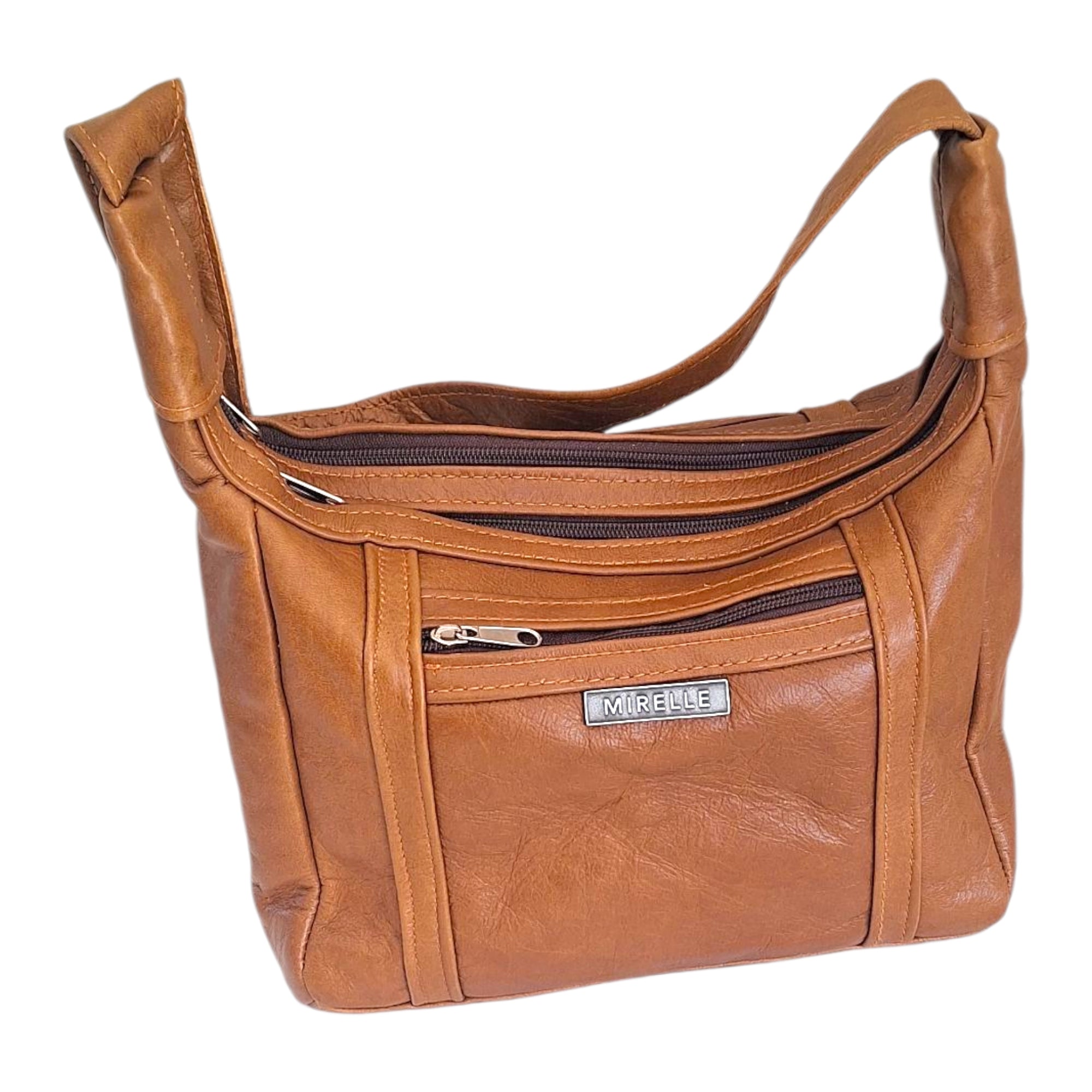 Mirelle Leather Under The Arm Shoulder Handbag And Classic Purse - Combo MIRELLE