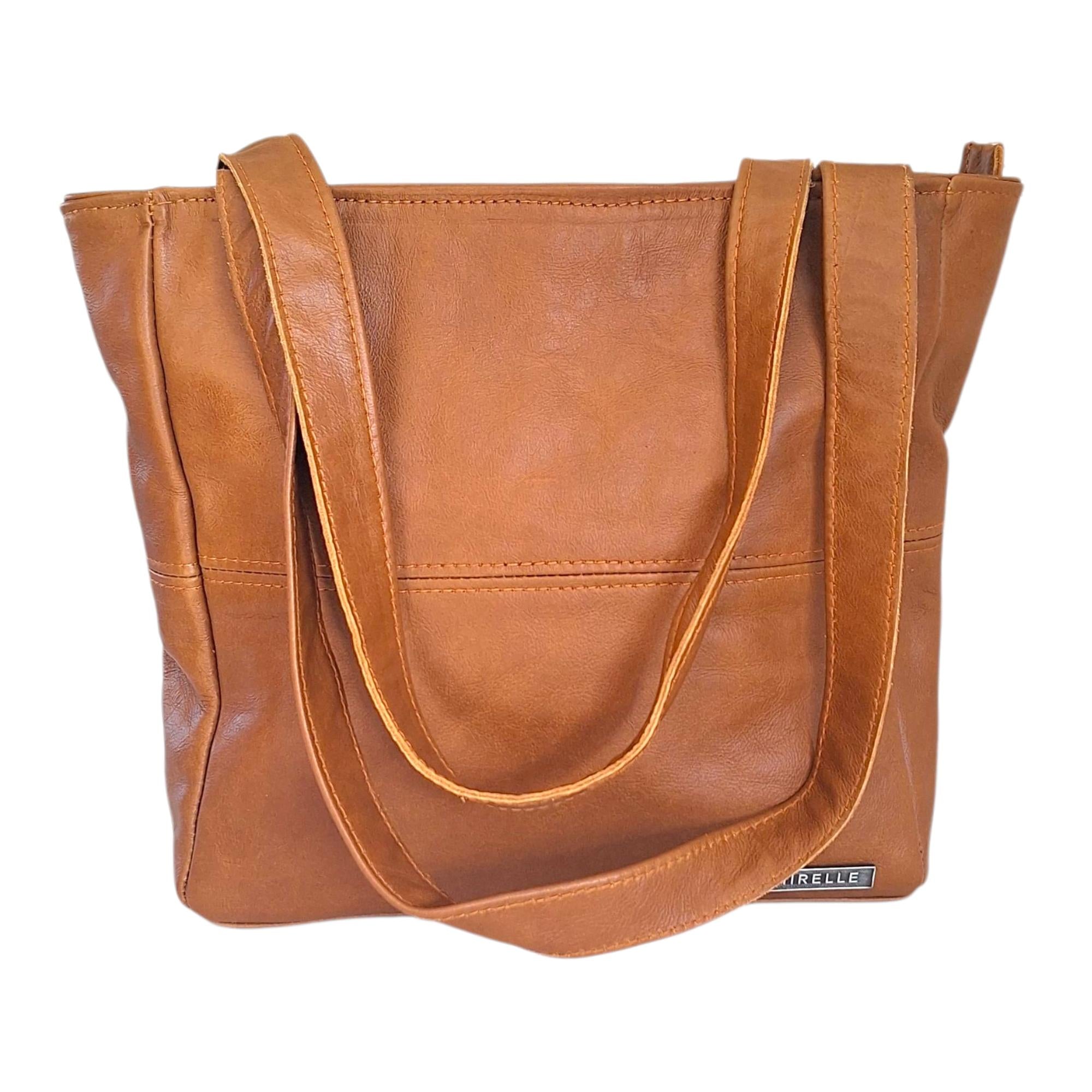Mirelle Shopper Shoulder Handbag With Outside Zipped Pocket - Small MIRELLE