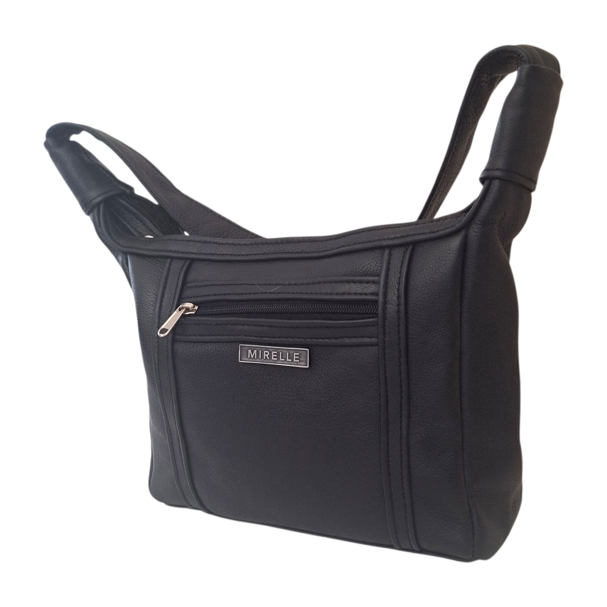 Mirelle Leather Under The Arm Shoulder Handbag And Classic Purse - Combo MIRELLE