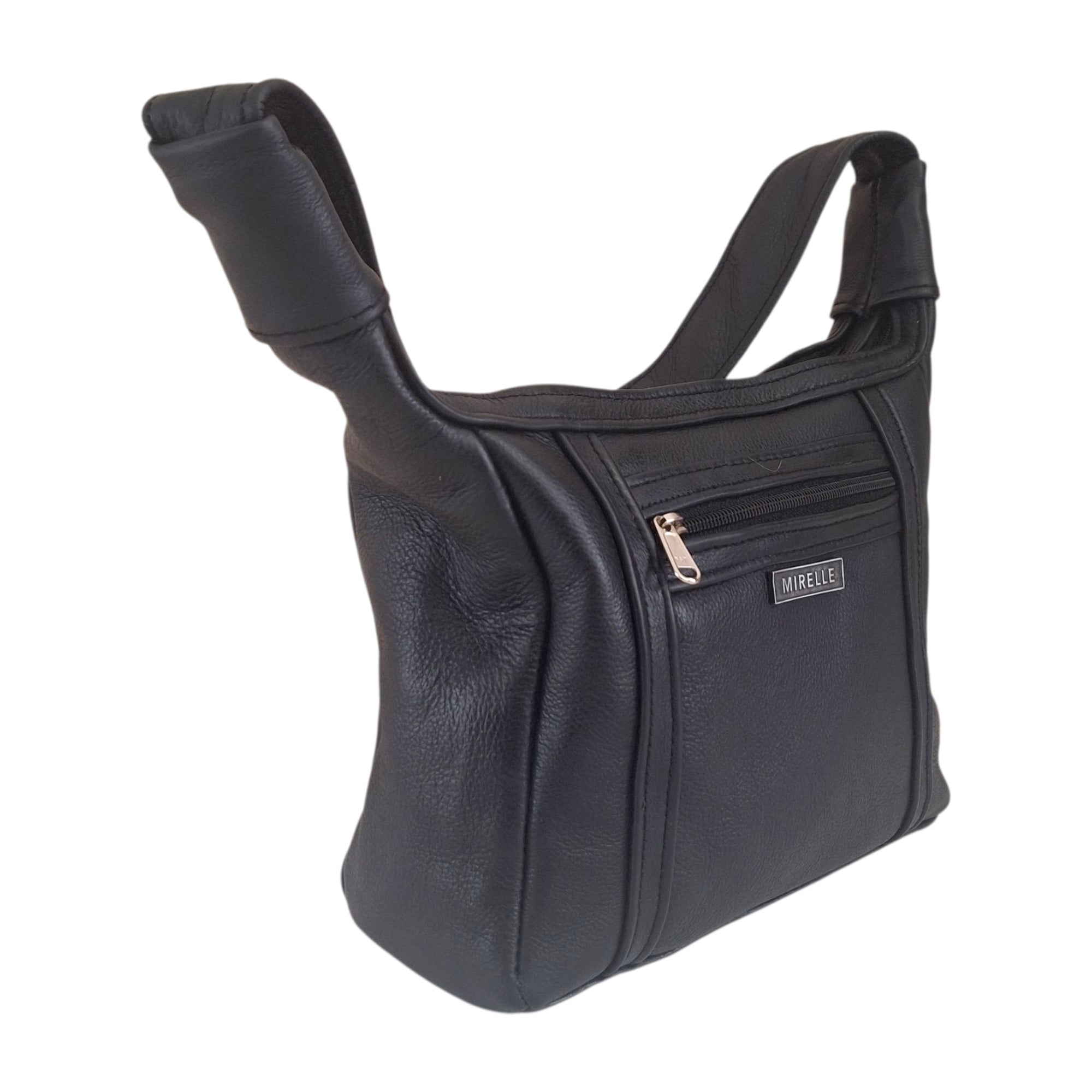 Mirelle Leather Under The Arm Shoulder Handbag And Classic Purse - Combo MIRELLE