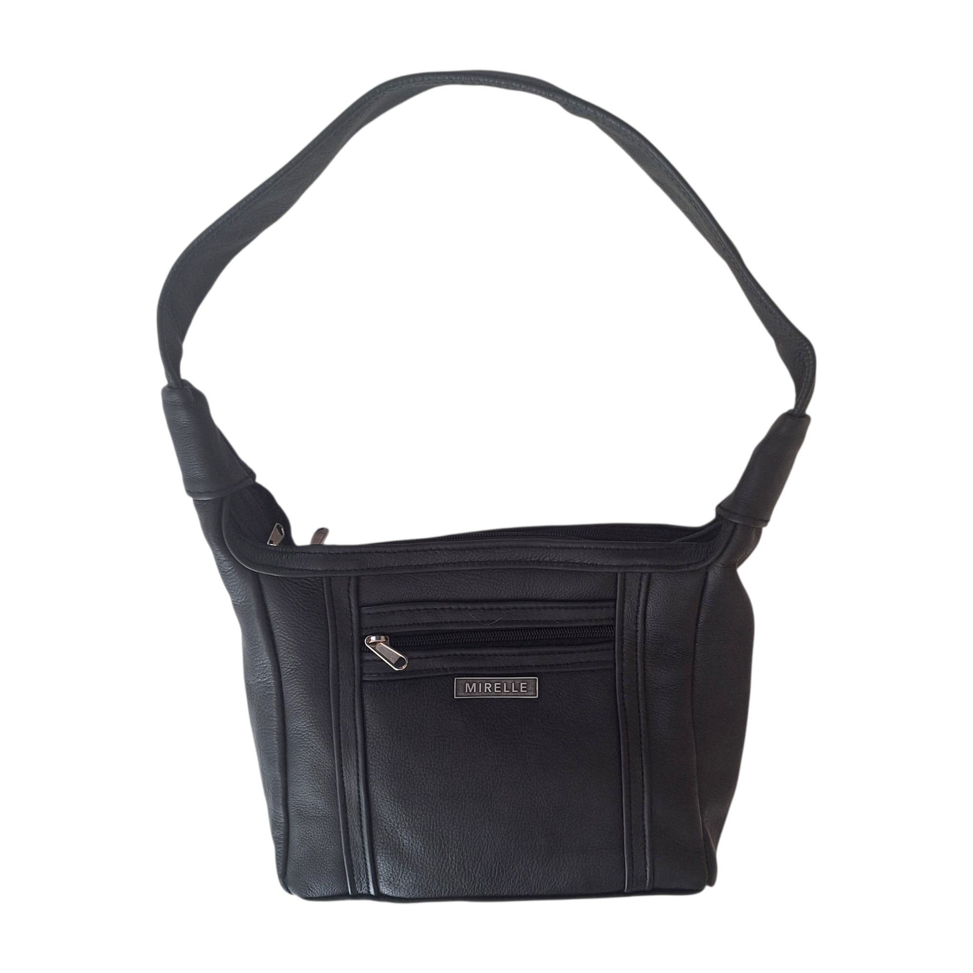 Mirelle Leather Under The Arm Shoulder Handbag And Classic Purse - Combo MIRELLE