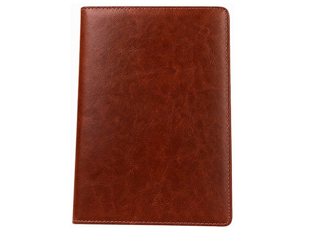 Leather Slip on A5 Notebook Cover - Pen Loop | MIRELLE