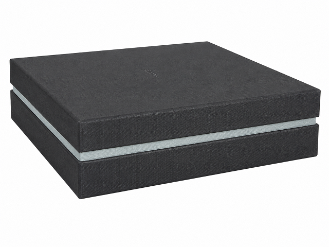 Genuine Leather Card Holder & Pen Gift Set - Black | MIRELLE