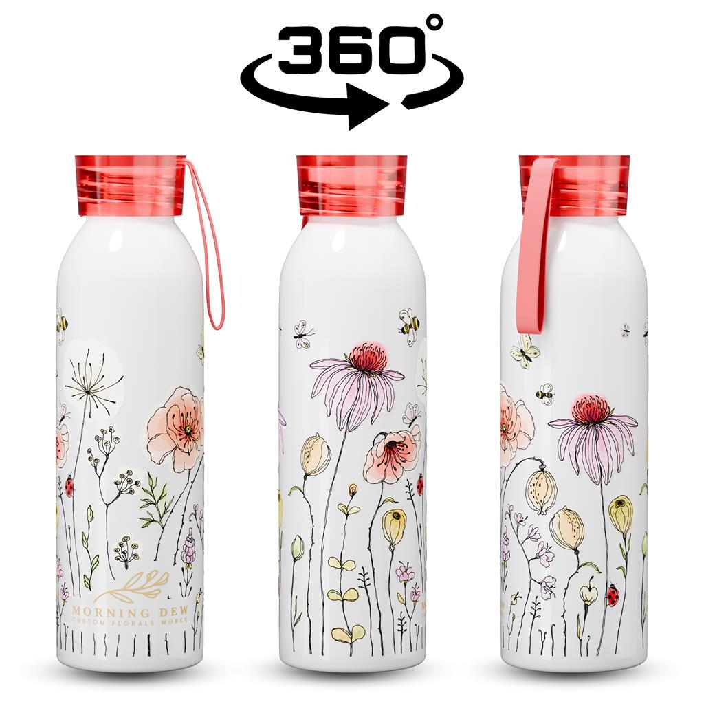 Altitude Serendipity Aluminium Water Bottle - 650ml Mirelle Leather and Lifestyle