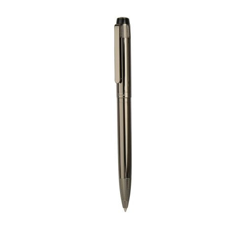 Genuine Leather Key Ring & Avanti Pen Gift Set - Brown | MIRELLE