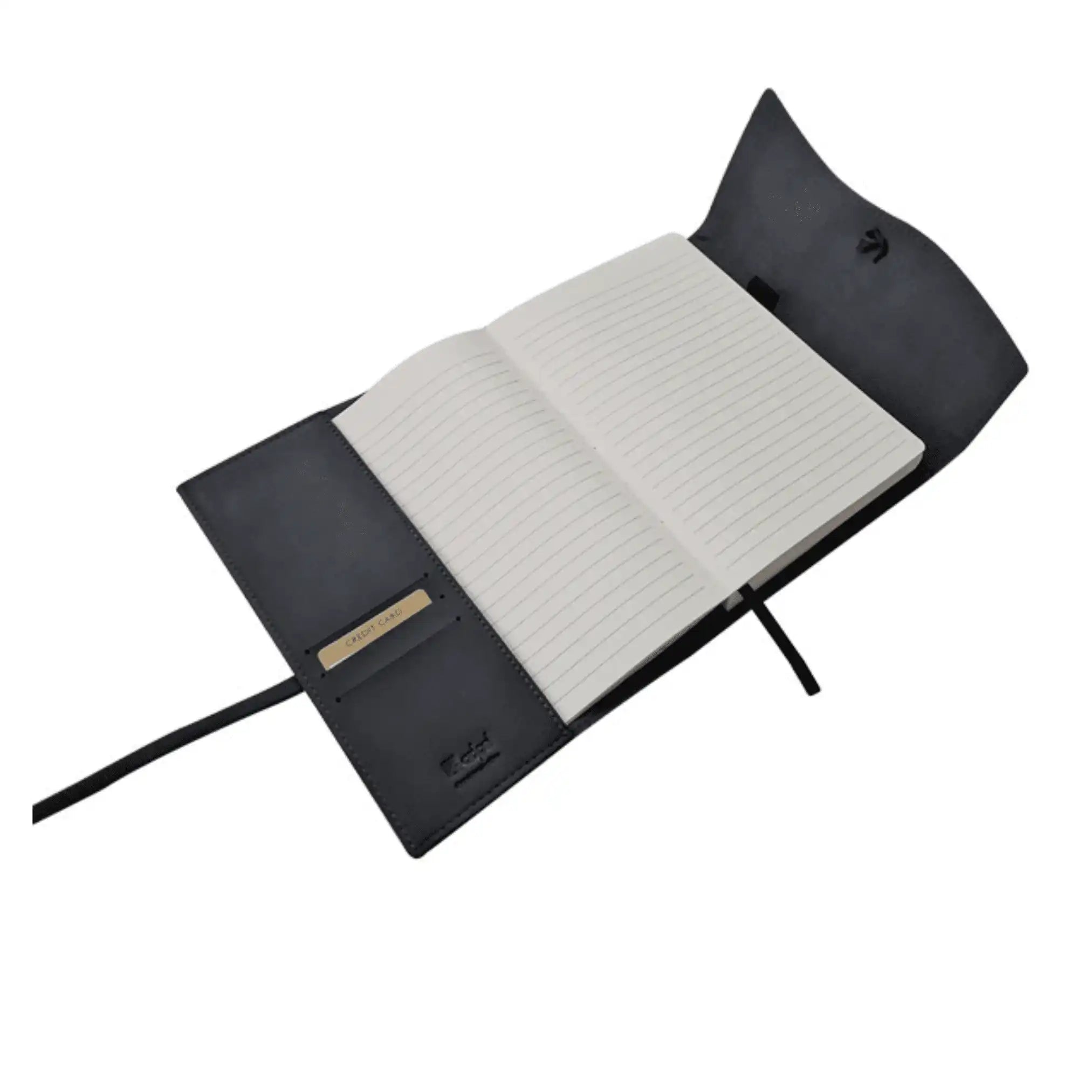 A5 Genuine Leather Trifold Slip On Notebook Cover and Notebook - South Africa - Mirelle Leather and Lifestyle