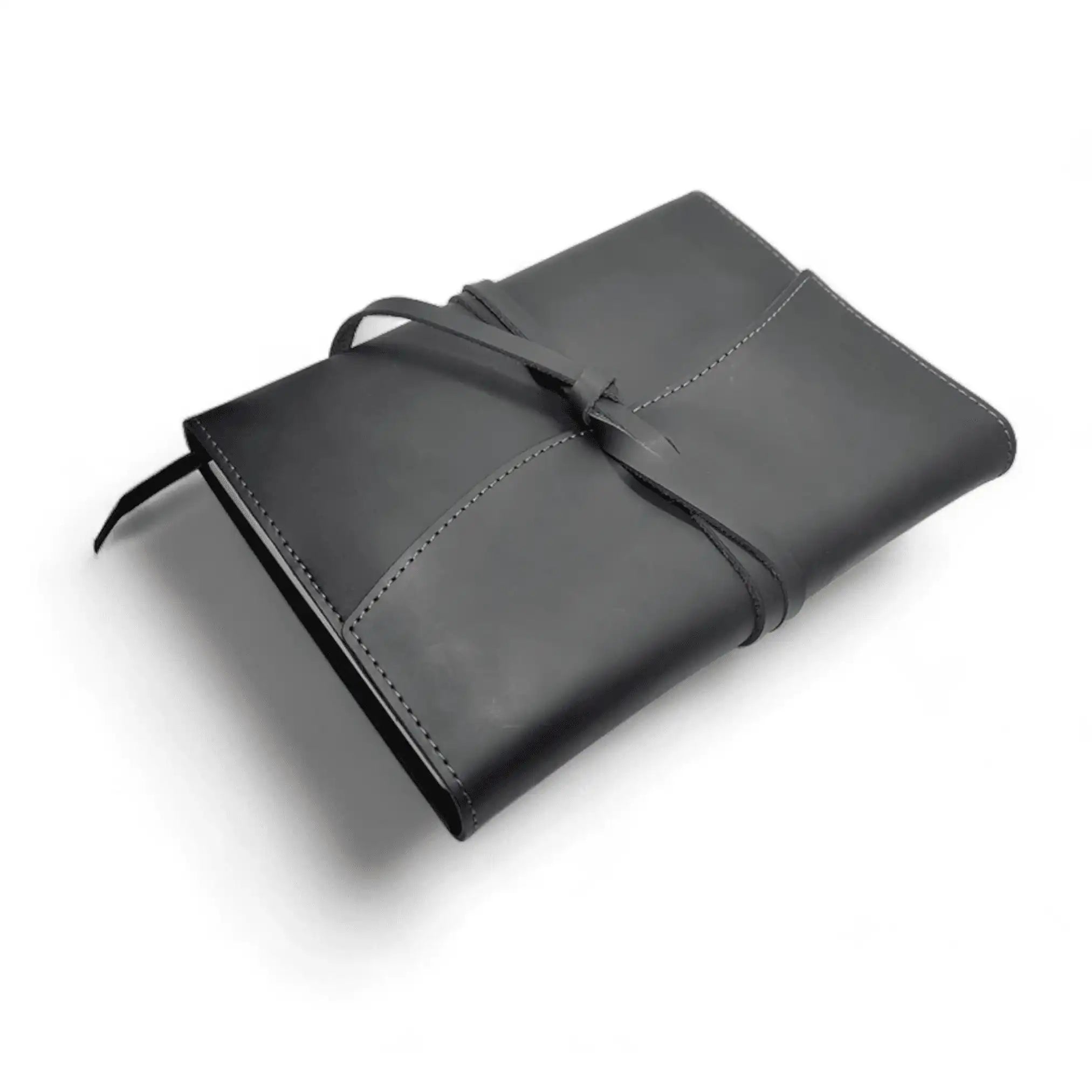 A5 Genuine Leather Trifold Slip On Notebook Cover and Notebook - South Africa - Mirelle Leather and Lifestyle