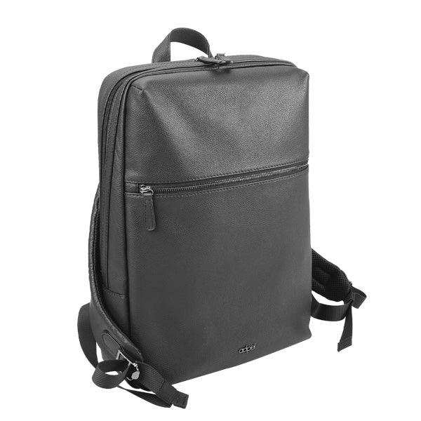 Adpel Torino 15.4 inch Leather Laptop Backpack - Black - MIRELLE Leather and Lifestyle