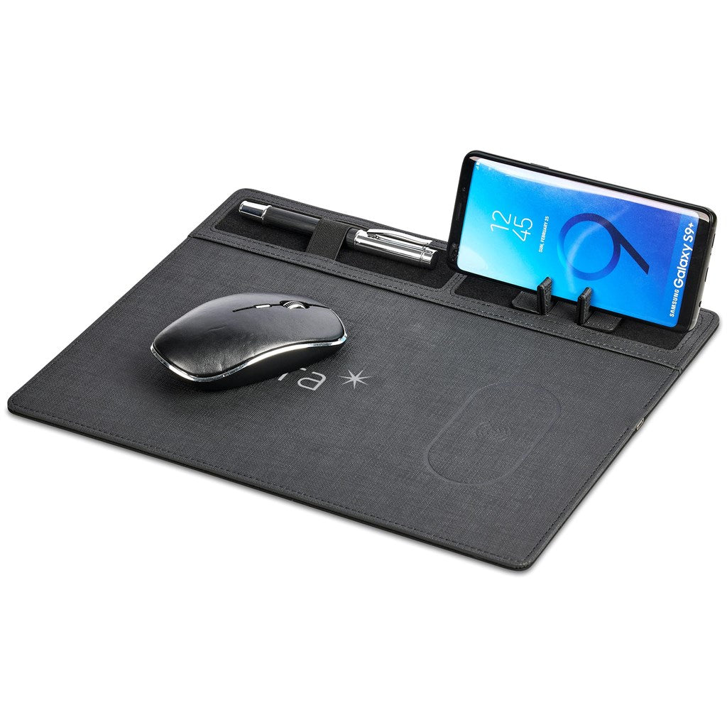 Alex Varga Aramis Wireless Charger Desk Organiser Mirelle Leather and Lifestyle