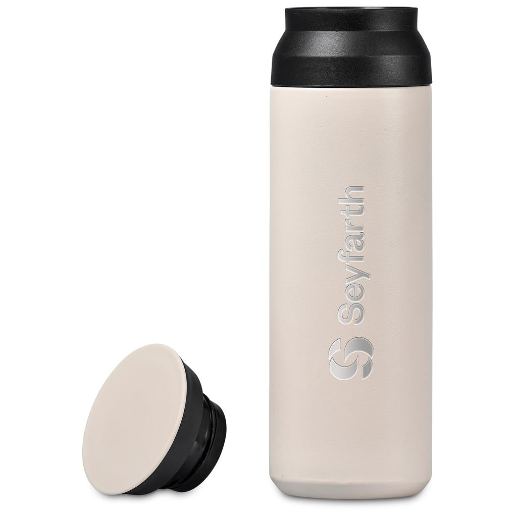 Alex Varga Atria Stainless Steel Vacuum Water Bottle - 480ml ZA Bottles,Drinkware,Full-Wrap UV Bottles Mirelle Leather and Lifestyle