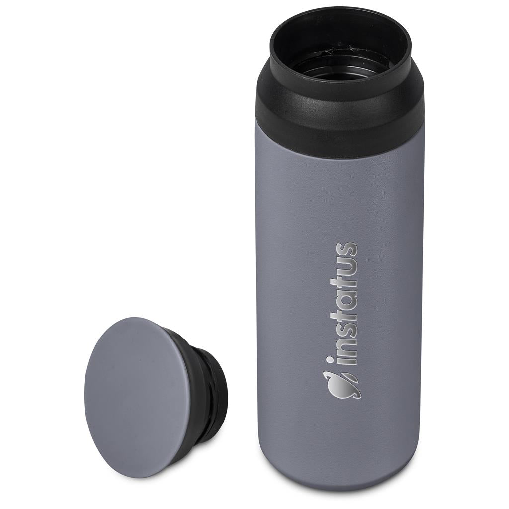 Alex Varga Atria Stainless Steel Vacuum Water Bottle - 480ml ZA Bottles,Drinkware,Full-Wrap UV Bottles Mirelle Leather and Lifestyle