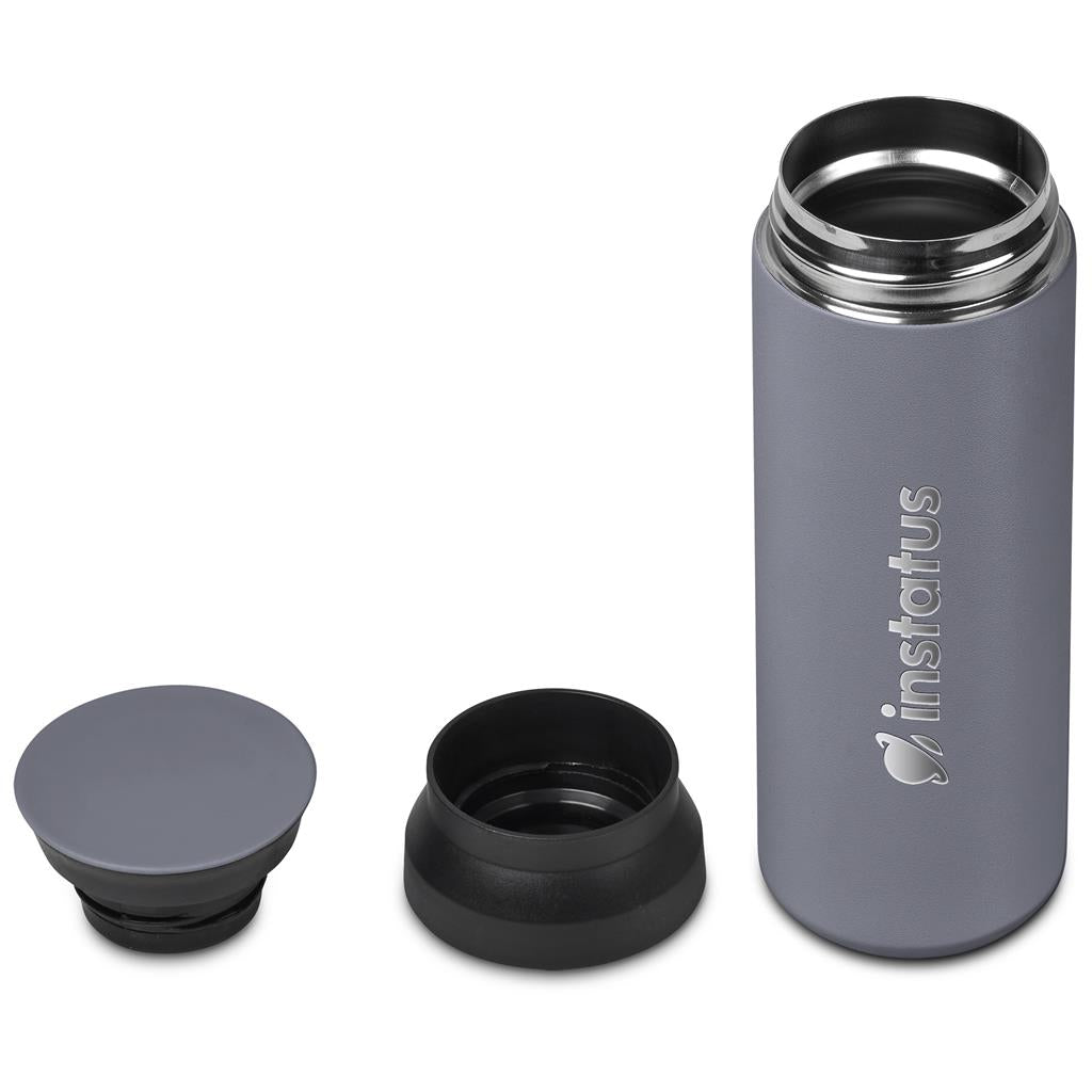 Alex Varga Atria Stainless Steel Vacuum Water Bottle - 480ml ZA Bottles,Drinkware,Full-Wrap UV Bottles Mirelle Leather and Lifestyle