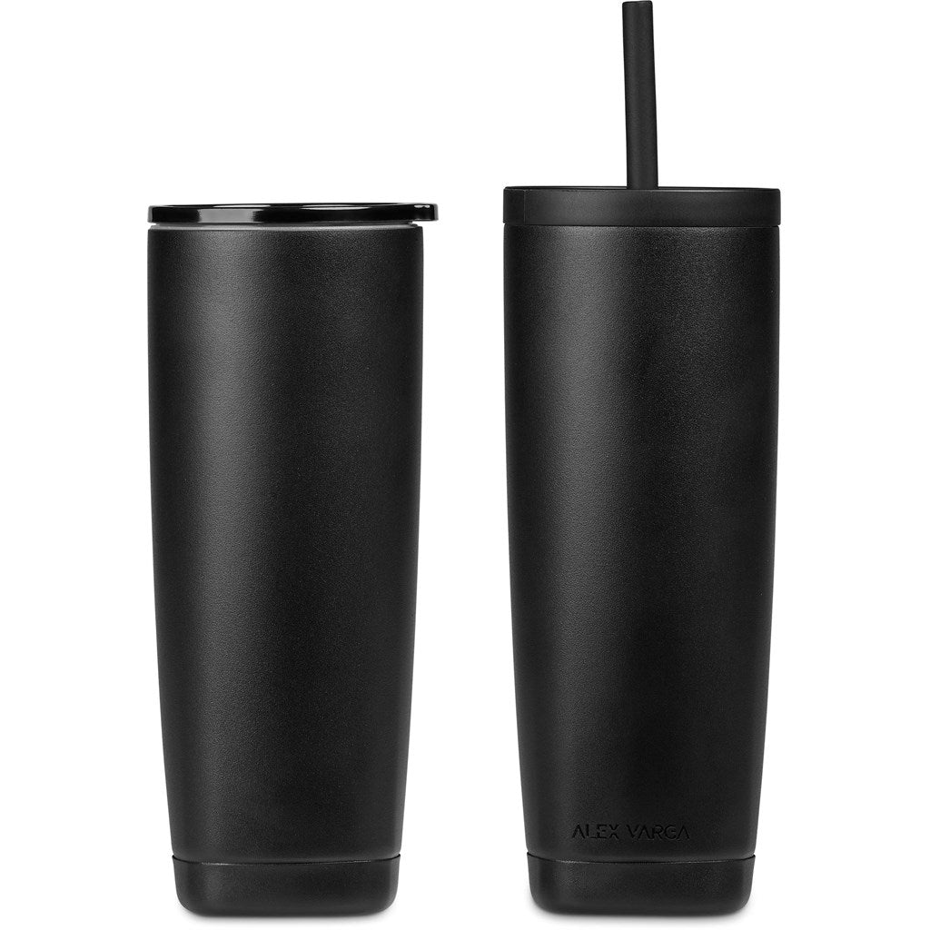 Alex Varga Aurelian Stainless Steel 2-in-1 Vacuum Tumbler & Straw - 530ml