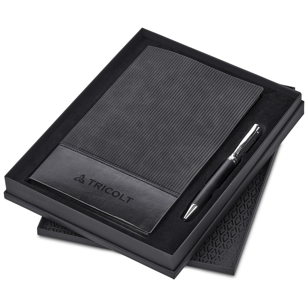 Alex Varga Barnabas Notebook and Pen Set Mirelle Leather and Lifestyle