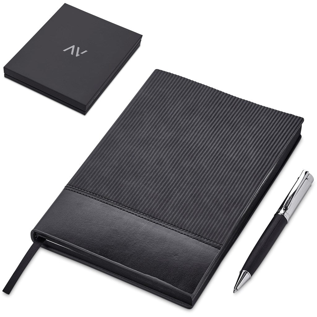 Alex Varga Barnabas Notebook and Pen Set Mirelle Leather and Lifestyle