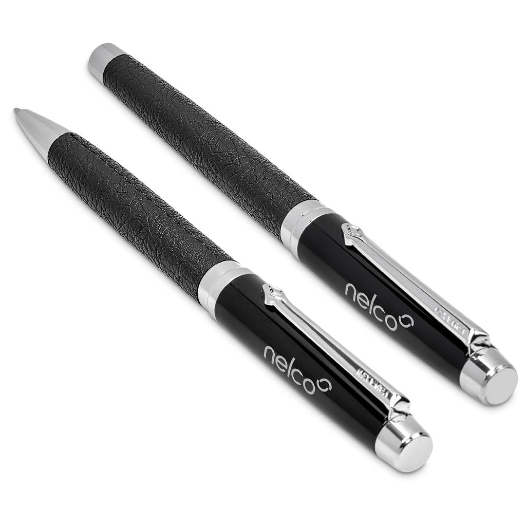 Alex Varga Corinthia Ball Pen & Rollerball Set Mirelle Leather and Lifestyle