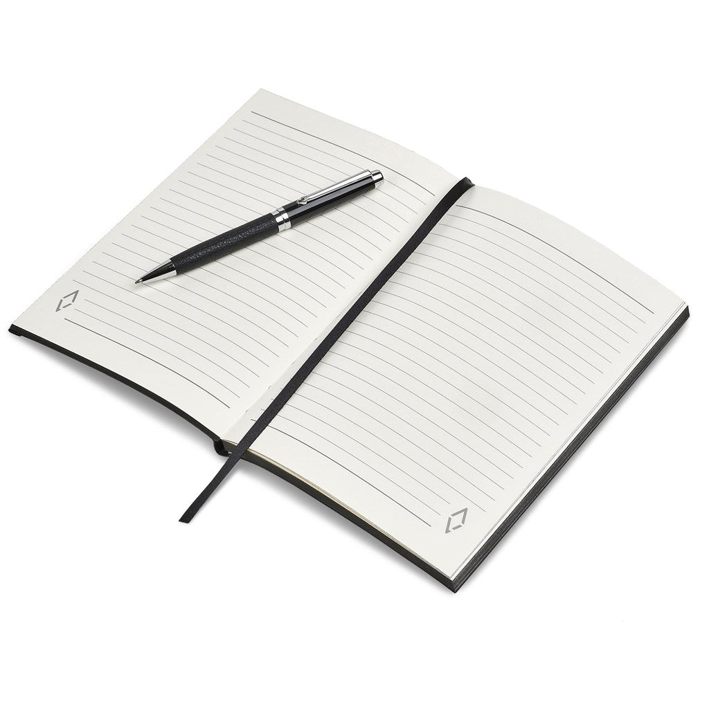 Alex Varga Corinthia Soft Cover Notebook & Pen Set ZA Executive Ideas,Ideas for Work,Alex Varga Premium Gift Sets,Notebook Sets Mirelle Leather and Lifestyle