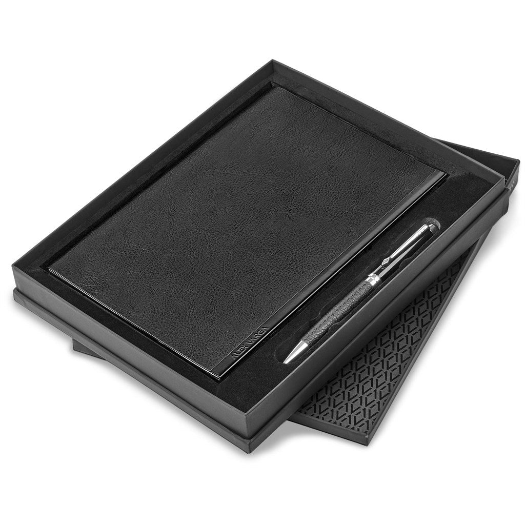 Alex Varga Corinthia Soft Cover Notebook & Pen Set ZA Executive Ideas,Ideas for Work,Alex Varga Premium Gift Sets,Notebook Sets Mirelle Leather and Lifestyle