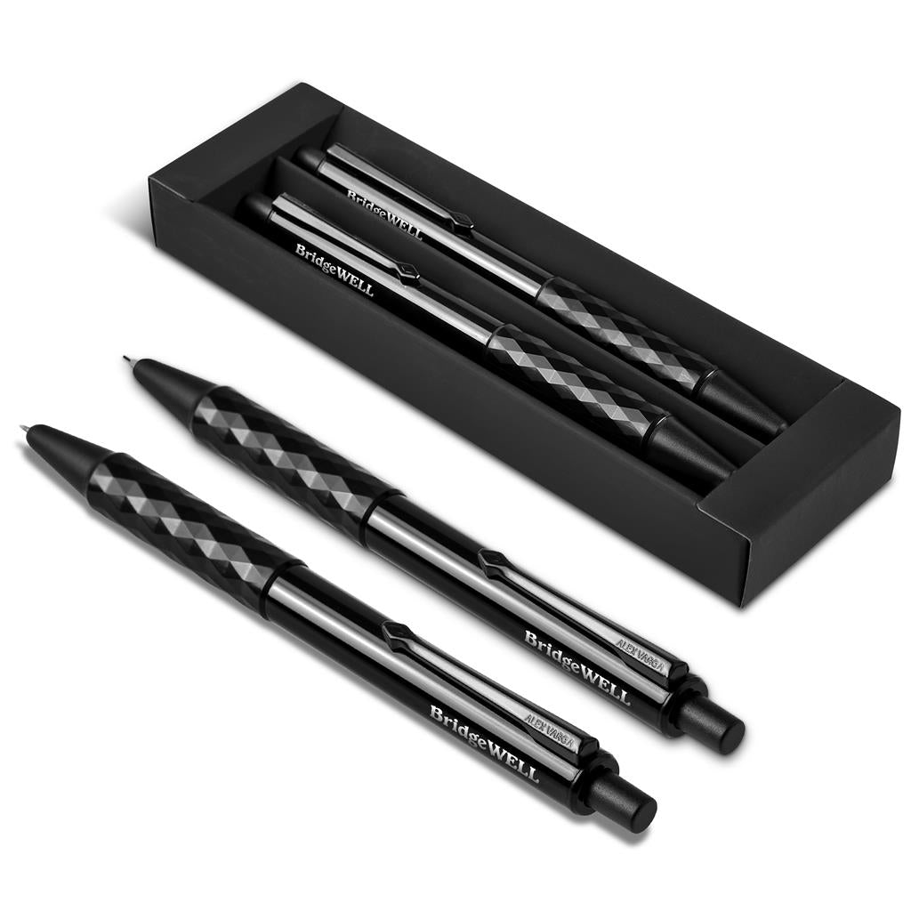 Alex Varga Cyrion Ball Pen & Pencil Set Mirelle Leather and Lifestyle