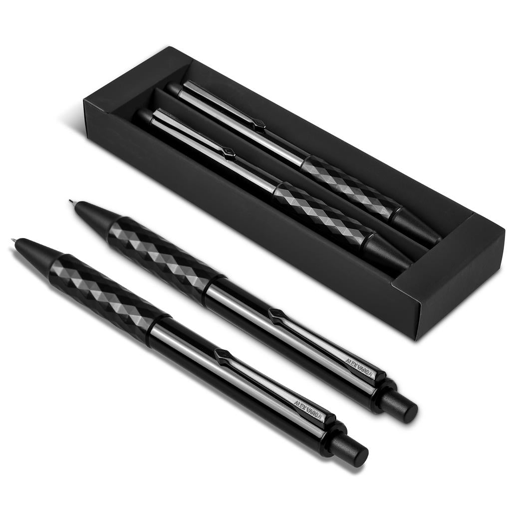 Alex Varga Cyrion Ball Pen & Pencil Set Mirelle Leather and Lifestyle