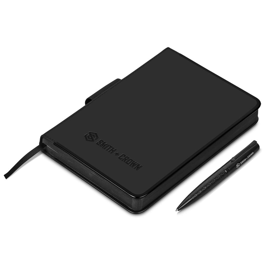 Alex Varga Nomikos Notebook & Pen Set Mirelle Leather and Lifestyle