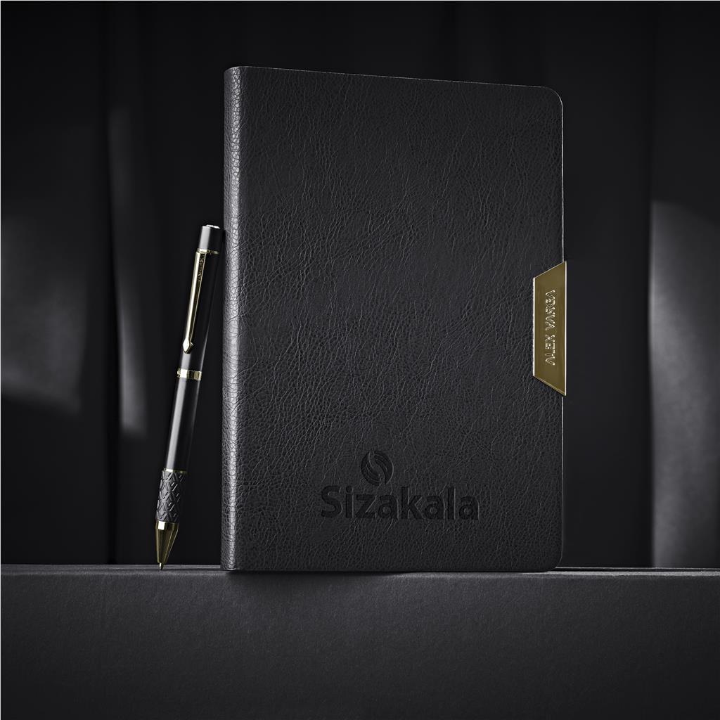 Alex Varga Onassis Notebook & Pen Set ZA Alex Varga Premium Gift Sets,Notebook Sets Mirelle Leather and Lifestyle