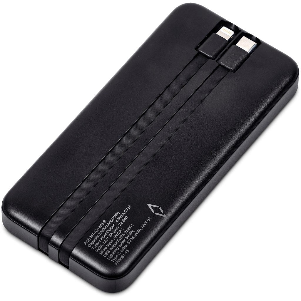 Alex Varga Scorpio Fast Charge 22.5W Power Bank -10,000mAh - MIRELLE Leather and Lifestyle