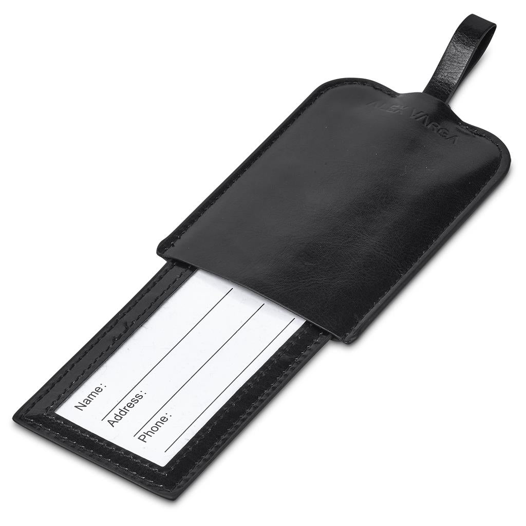 Alex Varga Tuscany Luggage Tag Mirelle Leather and Lifestyle