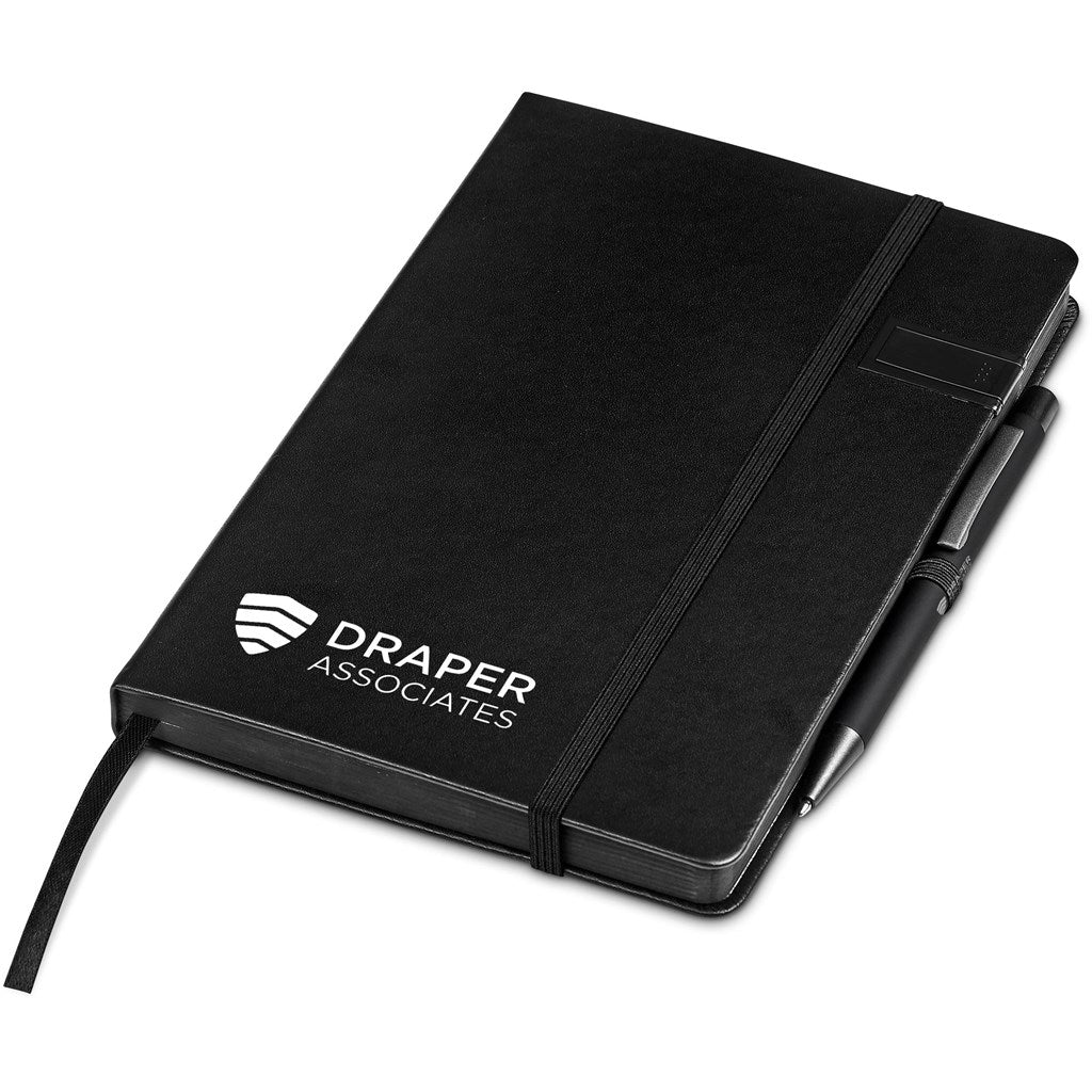 Altitude Billenium Flash Drive Notebook & Pen Set - 8GB Mirelle Leather and Lifestyle