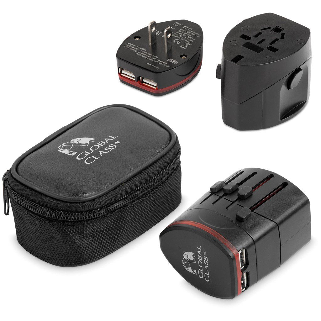 Connexions World Travel Adaptor ZA Travel Gifts,Chargers and Adaptors,Travel Essentials Mirelle Leather and Lifestyle