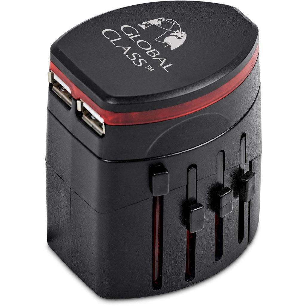 Connexions World Travel Adaptor ZA Travel Gifts,Chargers and Adaptors,Travel Essentials Mirelle Leather and Lifestyle