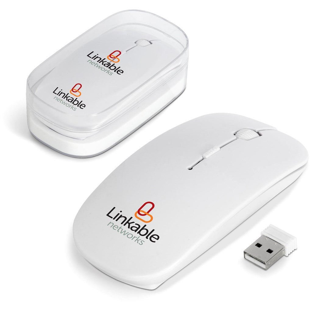 Altitude Curve Wireless Optical Mouse Mirelle Leather and Lifestyle