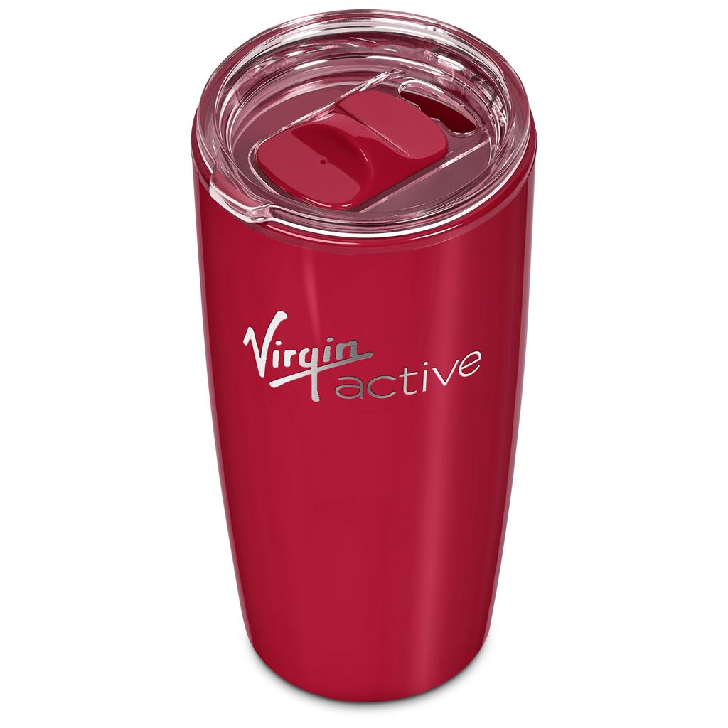 Altitude Daytona Plastic 2-in-1 Double-Wall Tumbler & Straw - 600ml Mirelle Leather and Lifestyle