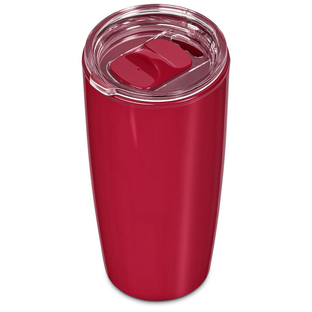 Altitude Daytona Plastic 2-in-1 Double-Wall Tumbler & Straw - 600ml Mirelle Leather and Lifestyle