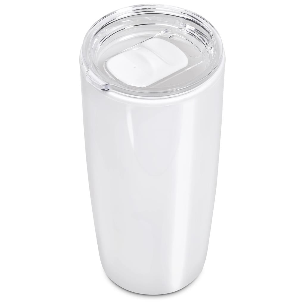 Altitude Daytona Plastic 2-in-1 Double-Wall Tumbler & Straw - 600ml Mirelle Leather and Lifestyle