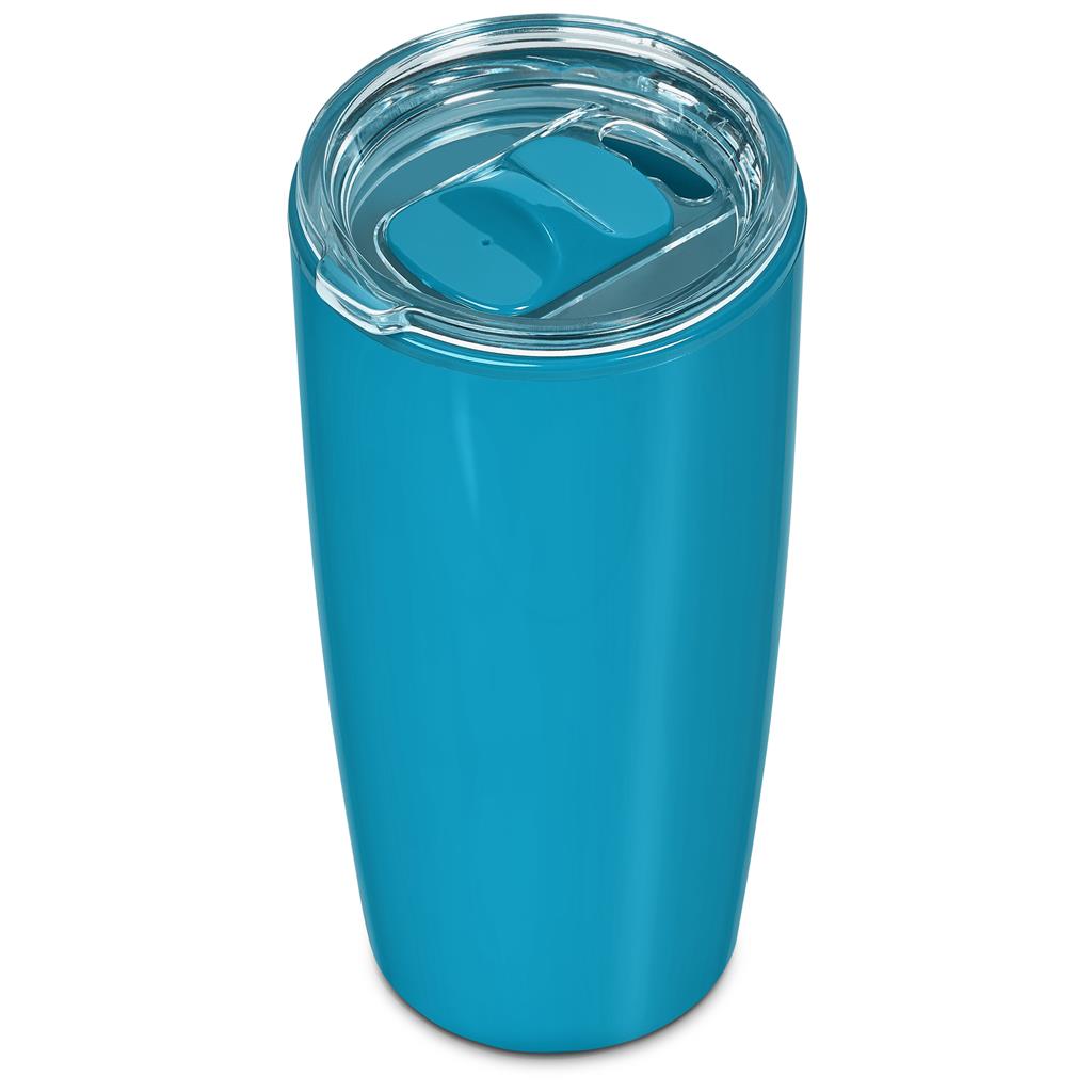 Altitude Daytona Plastic 2-in-1 Double-Wall Tumbler & Straw - 600ml Mirelle Leather and Lifestyle