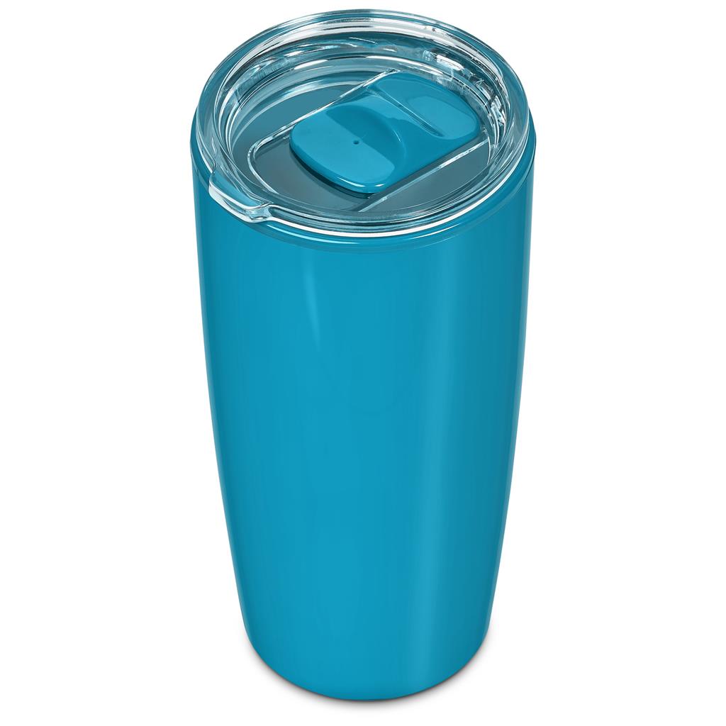 Altitude Daytona Plastic 2-in-1 Double-Wall Tumbler & Straw - 600ml Mirelle Leather and Lifestyle