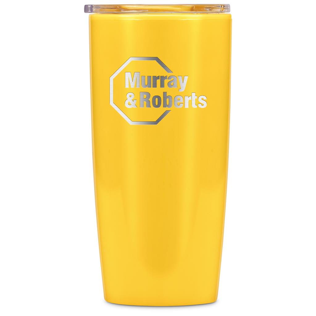 Altitude Daytona Plastic 2-in-1 Double-Wall Tumbler & Straw - 600ml Mirelle Leather and Lifestyle