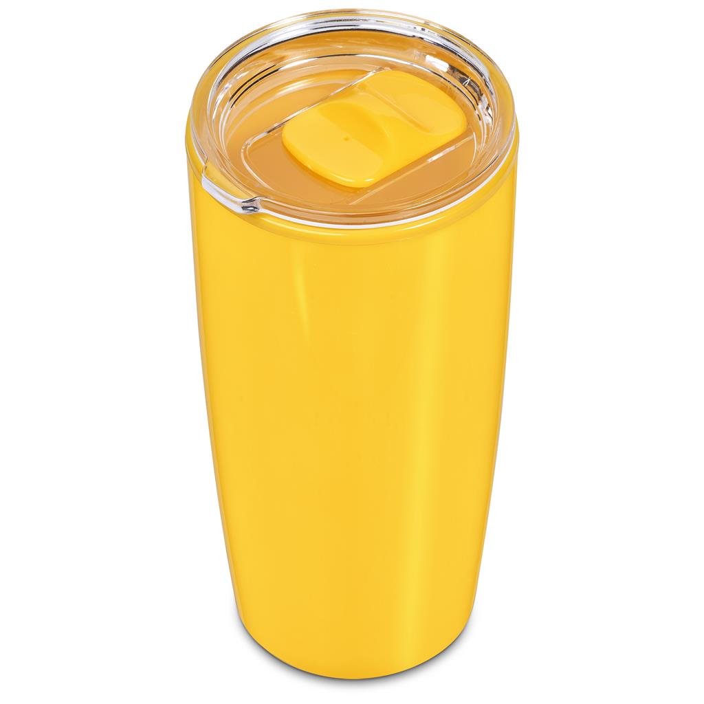 Altitude Daytona Plastic 2-in-1 Double-Wall Tumbler & Straw - 600ml Mirelle Leather and Lifestyle
