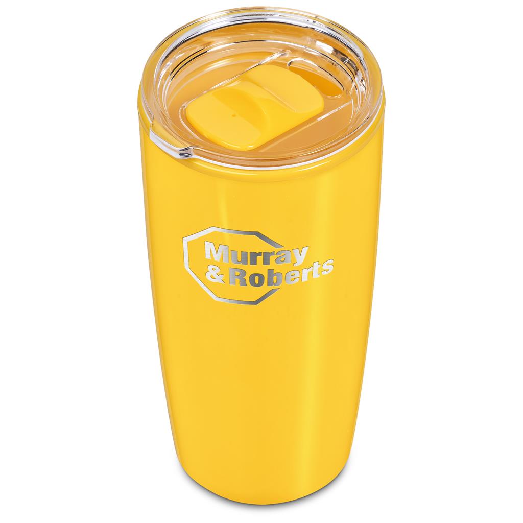 Altitude Daytona Plastic 2-in-1 Double-Wall Tumbler & Straw - 600ml Mirelle Leather and Lifestyle