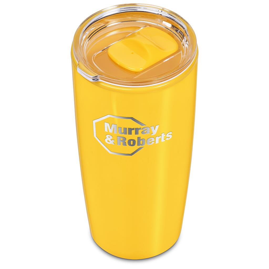 Altitude Daytona Plastic 2-in-1 Double-Wall Tumbler & Straw - 600ml Mirelle Leather and Lifestyle