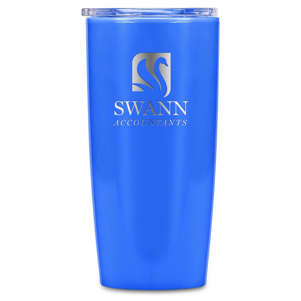 Altitude Daytona Plastic 2-in-1 Double-Wall Tumbler & Straw - 600ml Mirelle Leather and Lifestyle