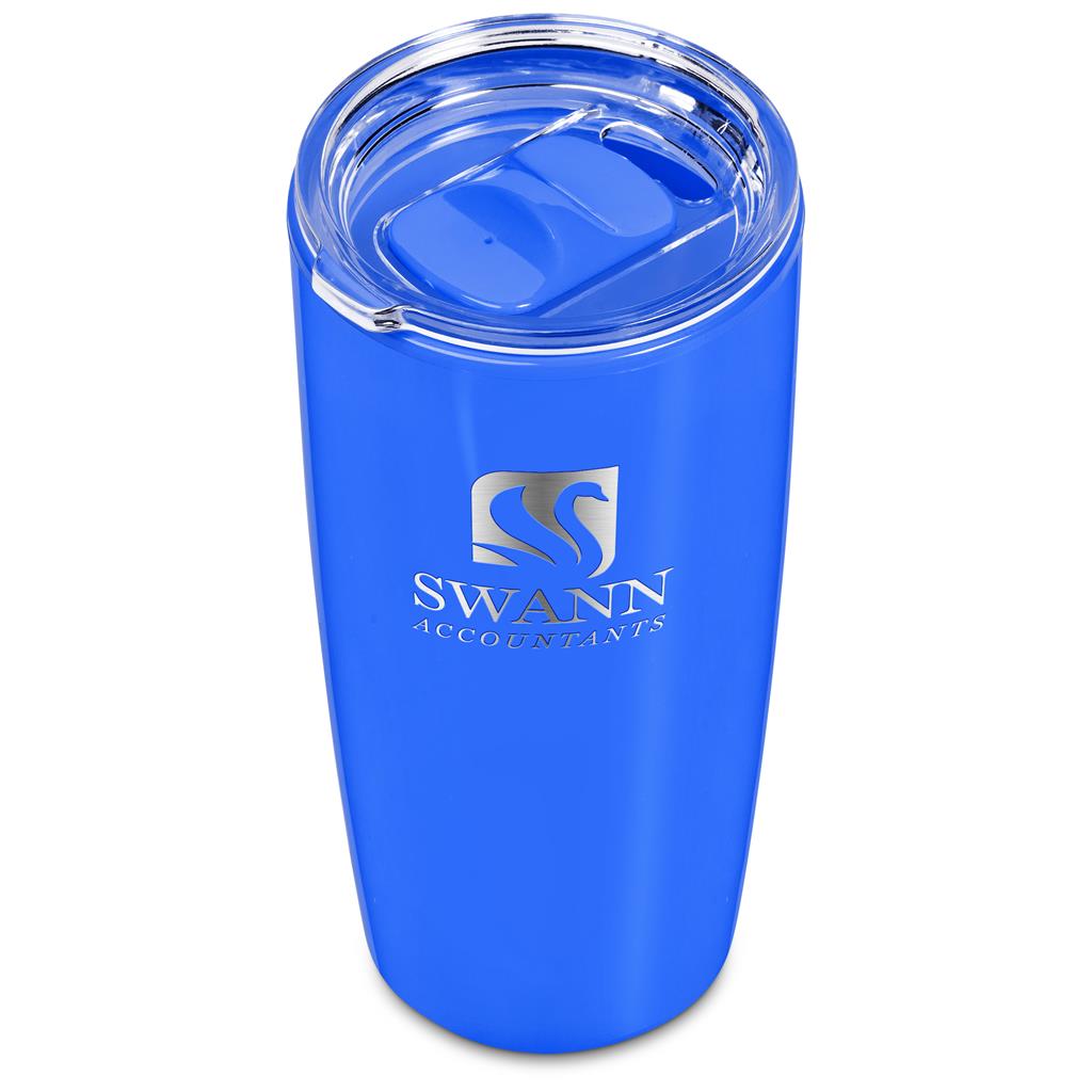 Altitude Daytona Plastic 2-in-1 Double-Wall Tumbler & Straw - 600ml Mirelle Leather and Lifestyle
