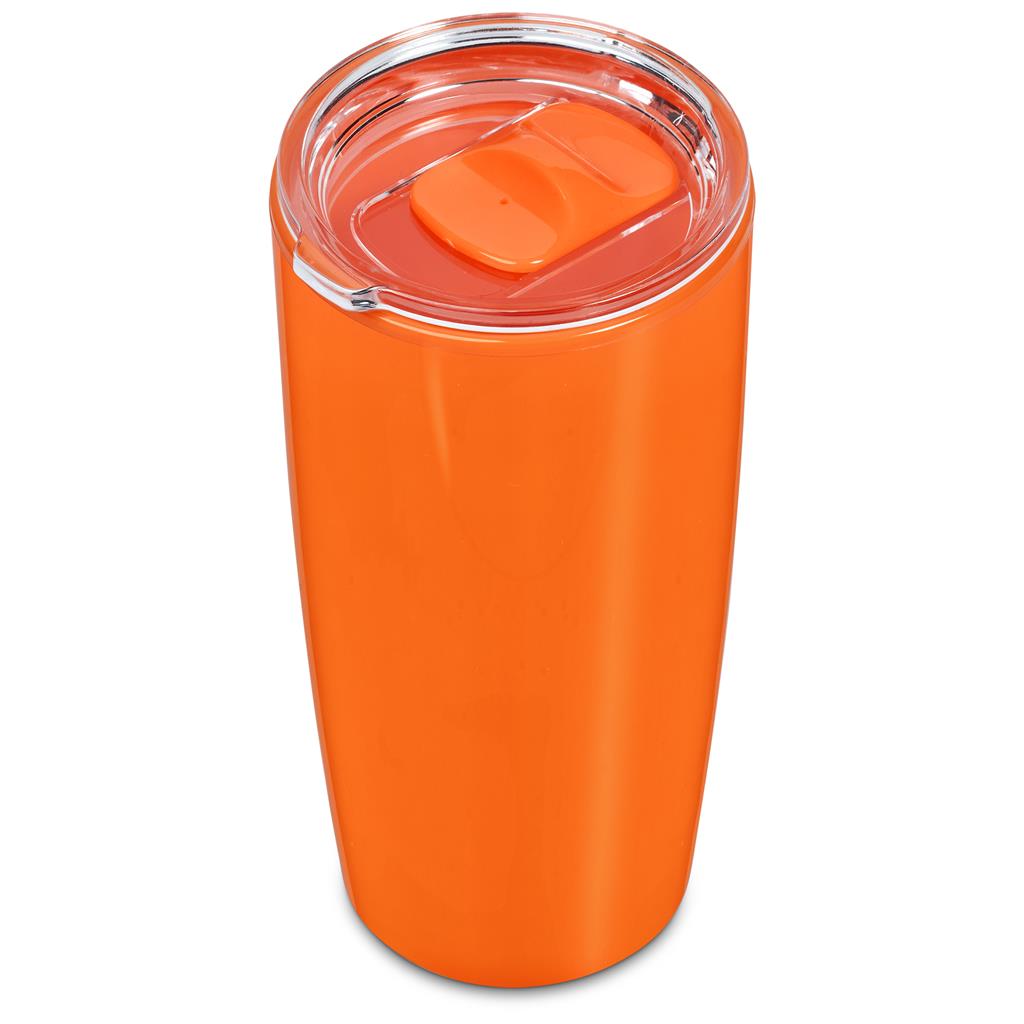 Altitude Daytona Plastic 2-in-1 Double-Wall Tumbler & Straw - 600ml Mirelle Leather and Lifestyle