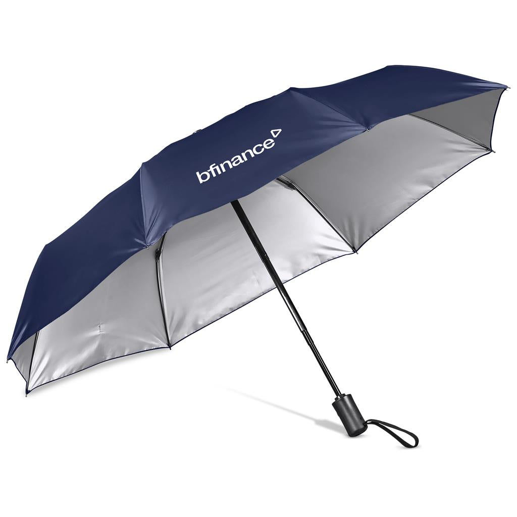 Altitude Fairhaven UV50 Auto-Open Compact Umbrella Mirelle Leather and Lifestyle