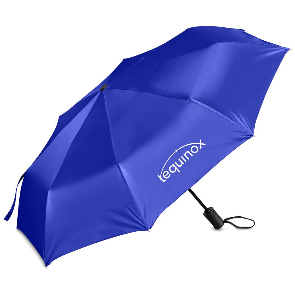 Altitude Fairhaven UV50 Auto-Open Compact Umbrella Mirelle Leather and Lifestyle