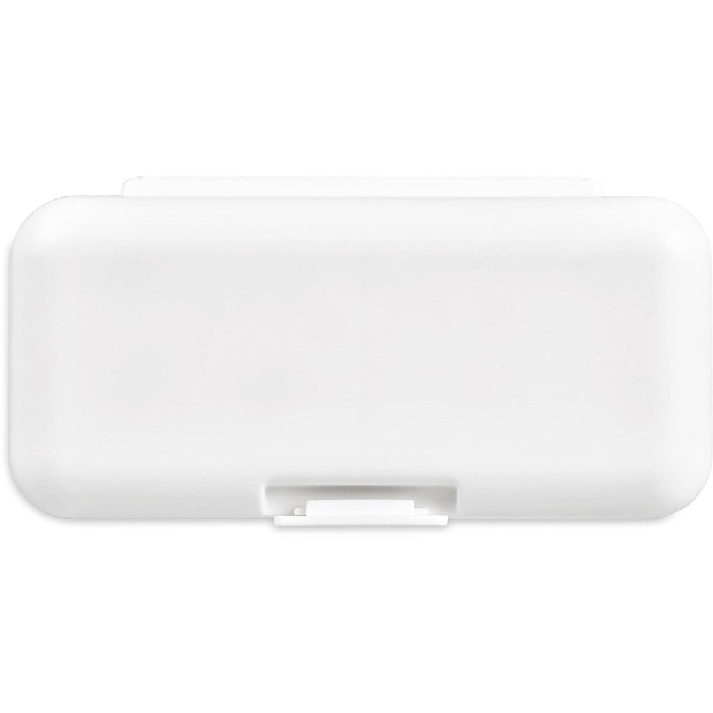 Altitude Grid Travel Pill Box Mirelle Leather and Lifestyle