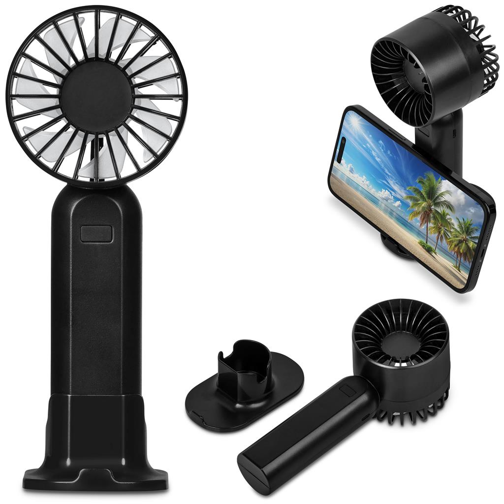 Altitude Laqueta Rechargeable Handheld Mini USB Fan Mirelle Leather and Lifestyle