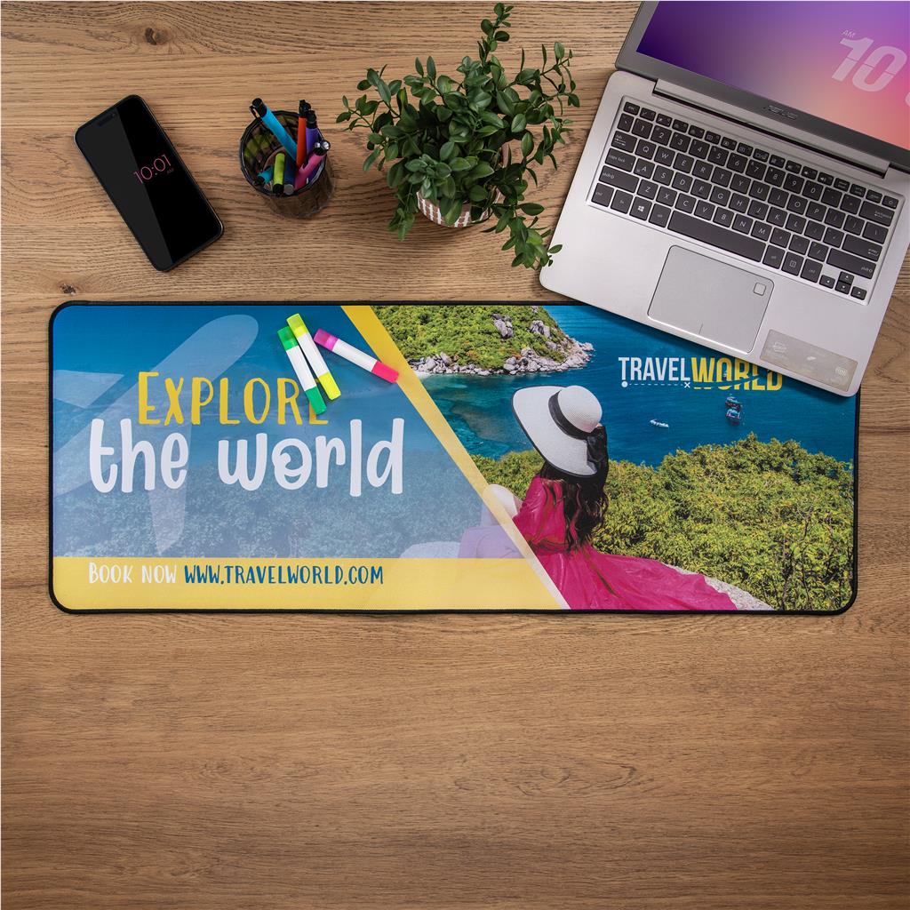 Altitude Manoeuvre Sublimation Desk or Bar Mat Mirelle Leather and Lifestyle